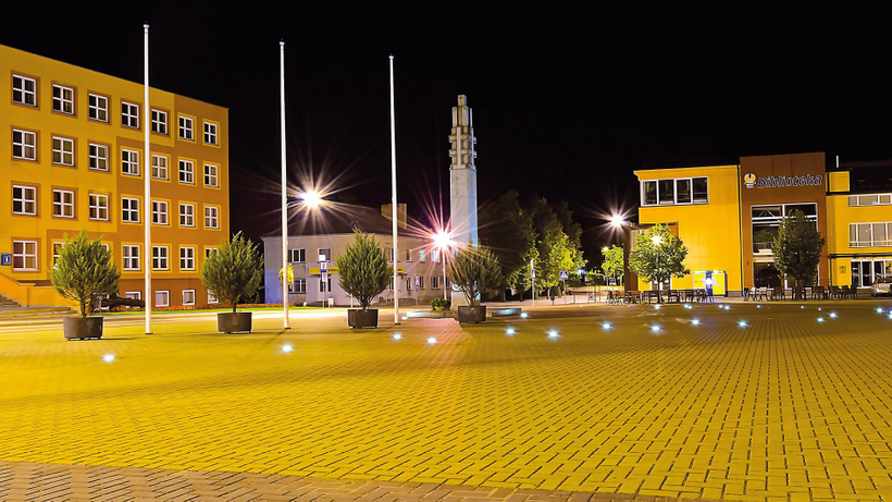 Lazdijų rajono gatves apšvies nauji LED šviestuvai