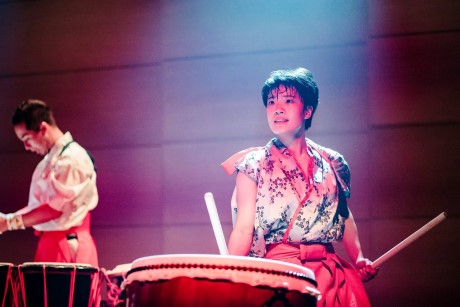 Paskutinę pavasario dieną –japonų IKKI samurajų Taiko būgnų pasirodymas Alytuje
