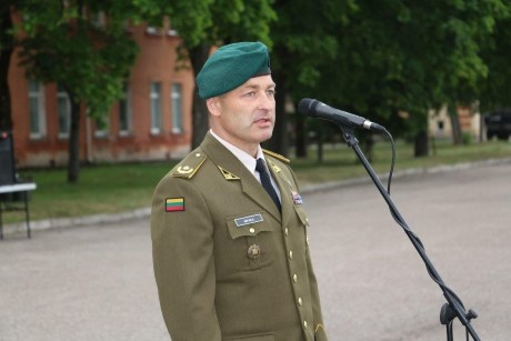 Dainavos apygardos I rinktinės vadu paskirtas majoras Arnas Mikaila