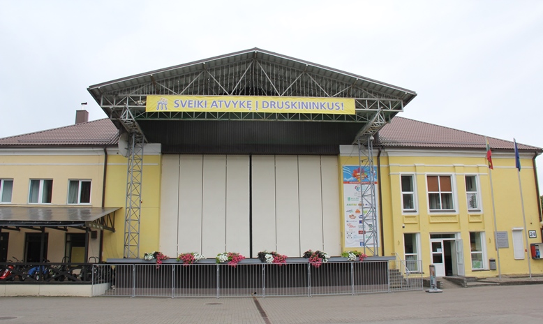 Druskininkų centre bus įrengtas lauko kino teatras