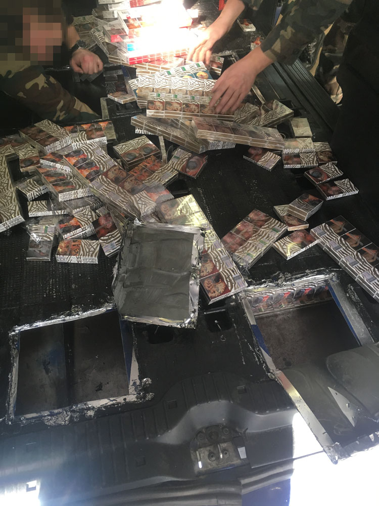 Cigaretes mašinoje slėpęs baltarusis Druskininkų pasieniečiams pasiūlė 500 eurų kyšį
