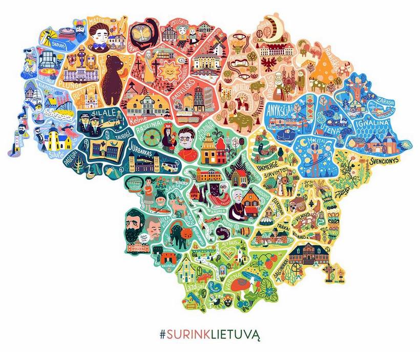 Projektas „Surink Lietuvą“ skatins keliauti po Lietuvą