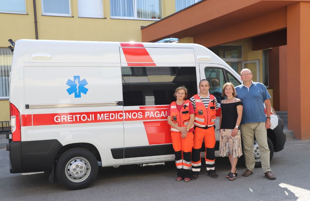 Druskininkų greitosios pagalbos medikai pas ligonius skubės nauju automobiliu Druskininkų greitosios pagalbos medikai pas ligonius skubės nauju automobiliu