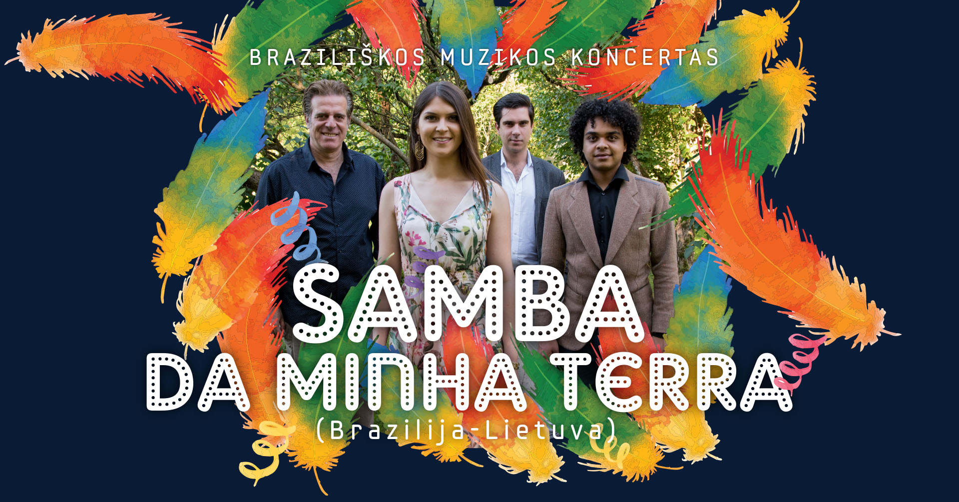 Brazilija alsuojantis „Samba da Minha Terra“ kvartetas surengs pasirodymą Alytuje
