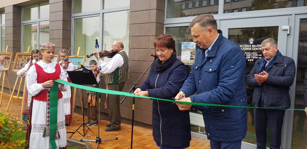 Nauja kultūrinė erdvė skatins Alytaus miesto ir rajono žmonių bendravimą