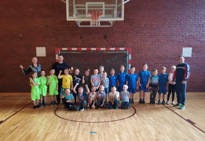 Projektas atvėrė galimybes sportuoti kaimiškų vietovių vaikams