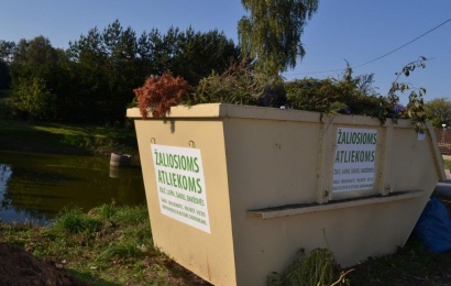 Alytaus sodininkų patirtis: žaliosios atliekos – į atskirus konteinerius