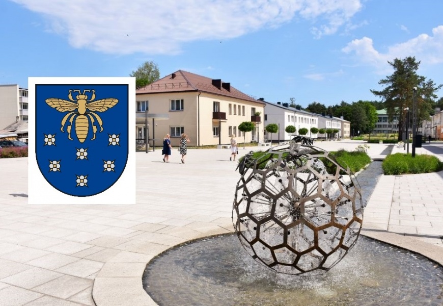 Varėnos herbo jubiliejus: auksinei bitei – dvidešimt penkeri