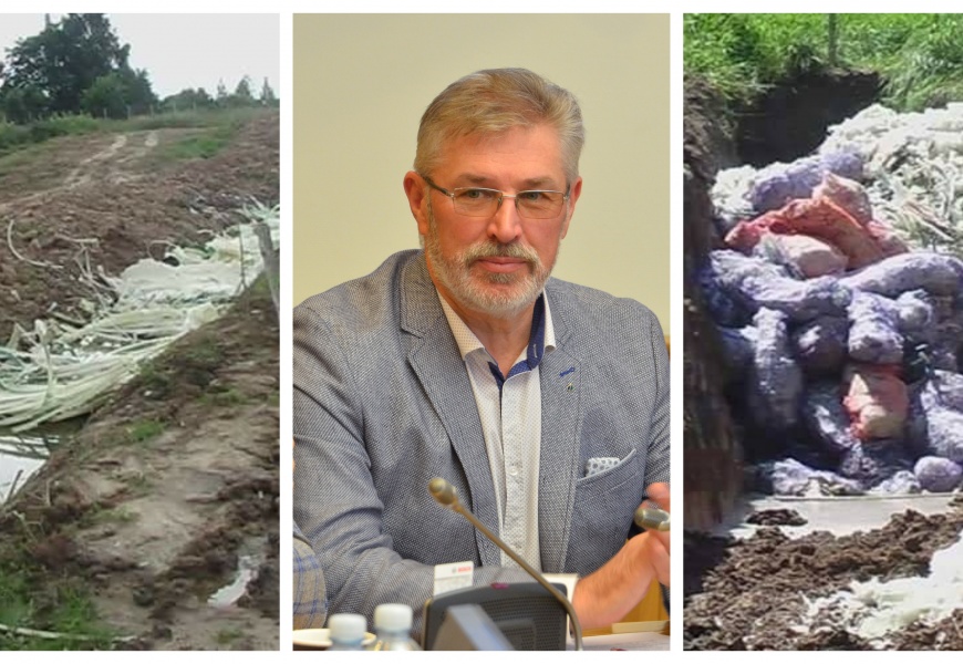 Stebuklai Alytuje: užkastos atliekos pavirto drenažu?