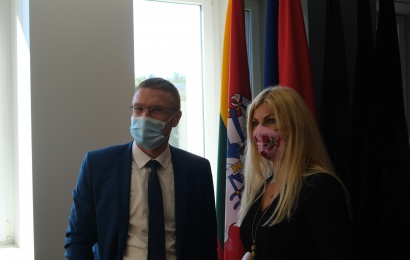 Ministras Alytuje: pagyrimas savivaldybei, garantijos dėl projektinio finansavimo