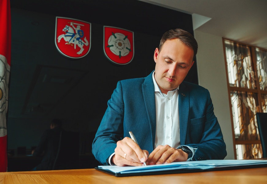Alytaus meras Nerijus Cesiulis: „Administracijos vadovas turi trauktis“ Alytaus meras Nerijus Cesiulis: „Administracijos vadovas turi trauktis“