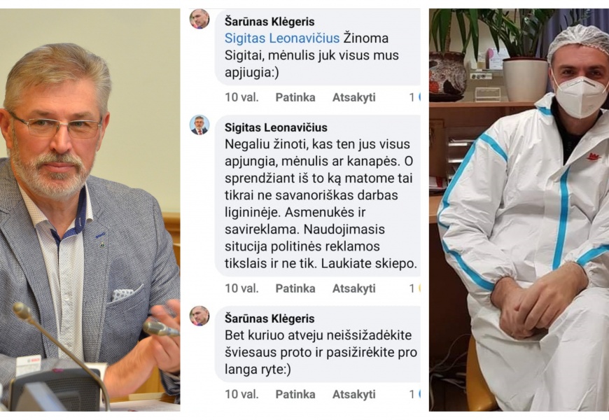 Galimų koalicijos partnerių politinės ietys – viešoje erdvėje