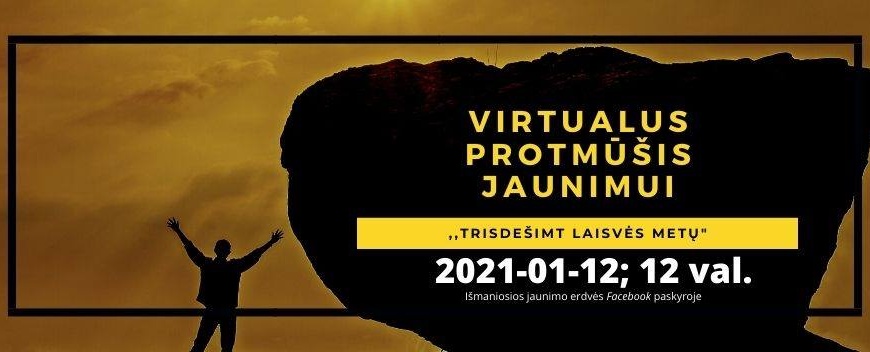 Kvietimas jaunimui protmūšiu paminėti Laisvės gynėjų dieną Kvietimas jaunimui protmūšiu paminėti Laisvės gynėjų dieną