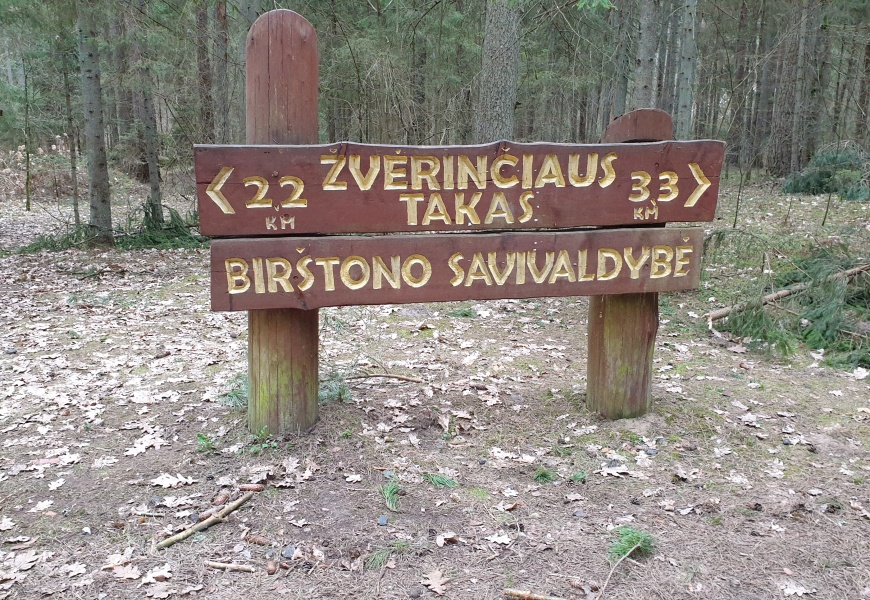 Žvėrinčiaus miške atnaujinamas dviračių ir pėsčiųjų takas