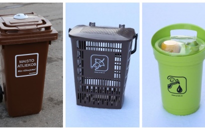 Nepamirškite pakeisti maisto atliekų konteinerio filtro – naują gausite rūšiavimo centre