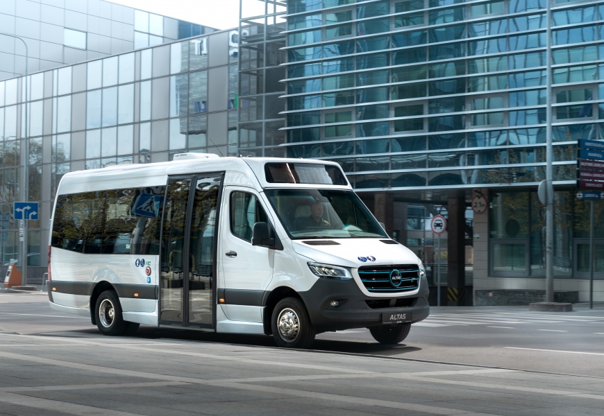 Kurorto ambicija – tik ekologiškas viešasis transportas: jau nupirko du elektrobusus
