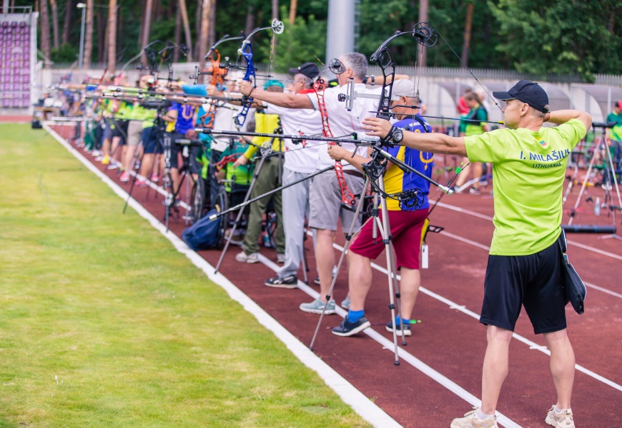 Alytaus centriniame stadione paaiškėjo Lietuvos šaudymo iš lanko čempionai