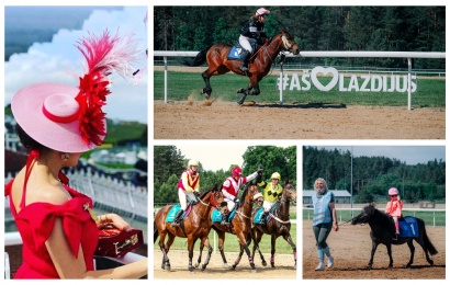 Dzūkijos hipodrome – žirgų lenktynės ir gražiausios skrybėlaitės rinkimai