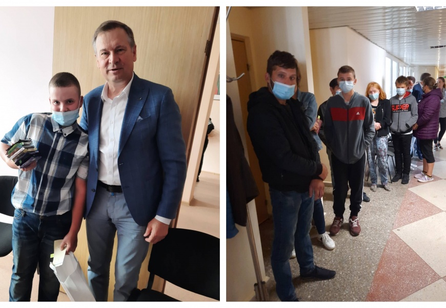 „Skiepų akcija 2“ Alytaus rajone: už skiepą meras išdalins virš 350 kg šokolado!
