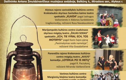 Po pertraukos – į Balkūnus kviečia kaimo teatrų šventė „Kaimo liktarna“