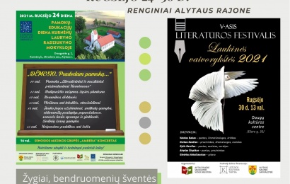 Savaitgalis Alytaus rajone: koncertas, bendruomenių šventės, literatūros festivalis