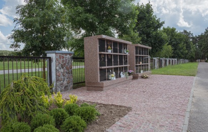 Klevų gatvės kapinėse  – dar du nauji kolumbariumai