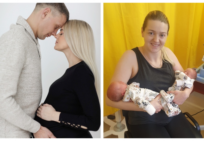 Alytus sulaukė identiškų laimės dvynių: toks komplikuotas nėštumas – retas reiškinys