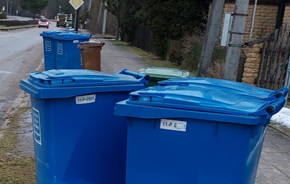 Kiek kartų ištraukti ištuštinimui mišrių atliekų konteinerį?
