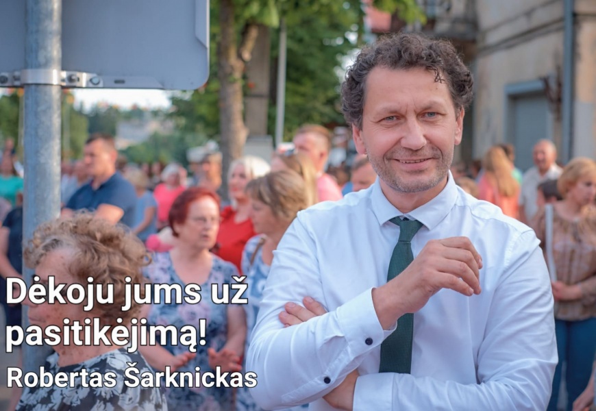 Seimo narys Robertas Šarknickas patvirtino – dalyvaus Alytaus miesto mero rinkimuose Seimo narys Robertas Šarknickas patvirtino – dalyvaus Alytaus miesto mero rinkimuose