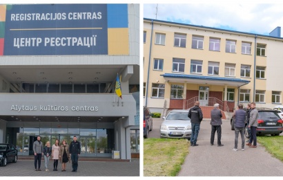 Ukrainiečių registracijos centras perkeltas į kitas patalpas