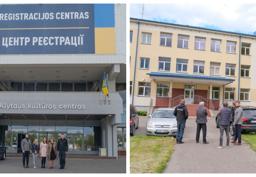 Ukrainiečių registracijos centras perkeltas į kitas patalpas