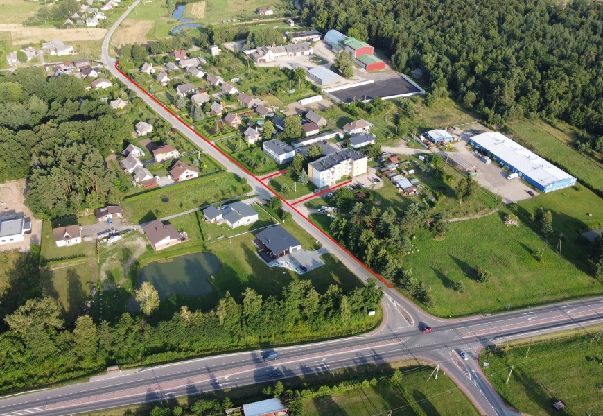 Radžiūnų gyvenvietėje bus įrengtas naujas pėsčiųjų takas