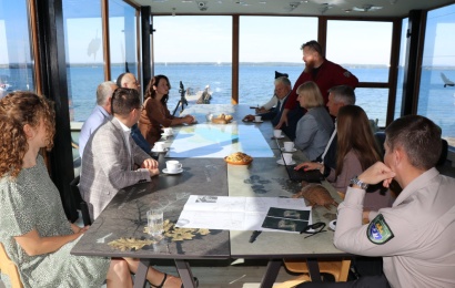 Su aplinkos ministru aptarta galimybė realizuoti Dzūkų jūros edukacinio parko projektą