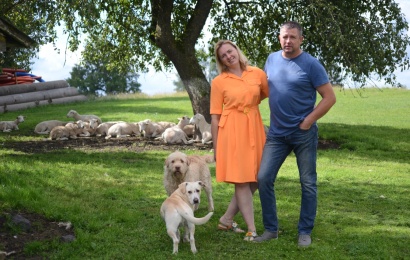 Gyvenimą užsienyje iškeitė į kaimą su avimis