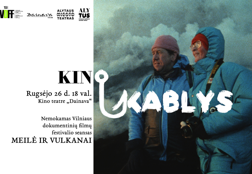 KINO KABLYS grįžta: pirmasis svečias – Vilniaus dokumentinių filmų festivalis