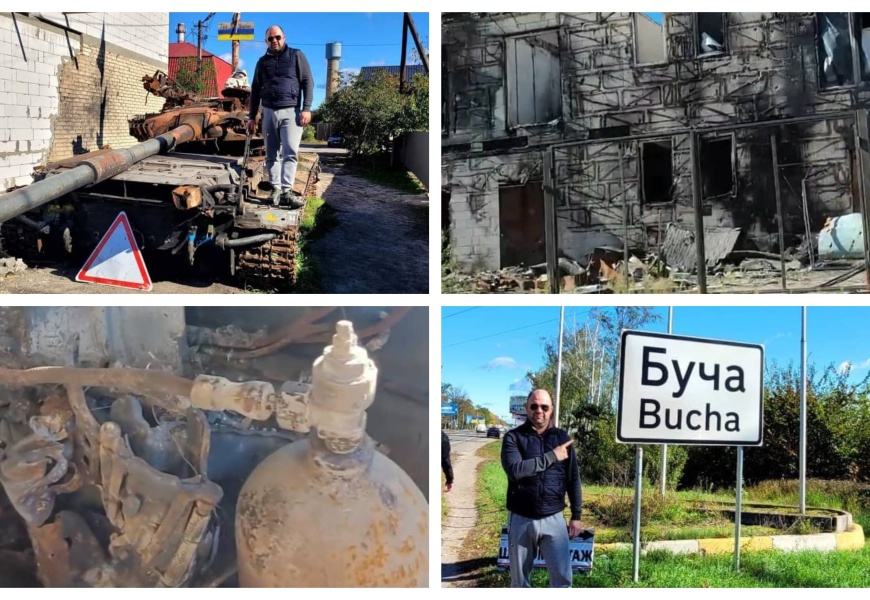 Alytaus mero patarėjas Kremenčuke pateko į apšaudymo raketomis pavojų