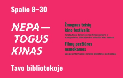 Festivalis „Nepatogus kinas“ atkeliauja į Alytaus Jurgio Kunčino viešąją biblioteką