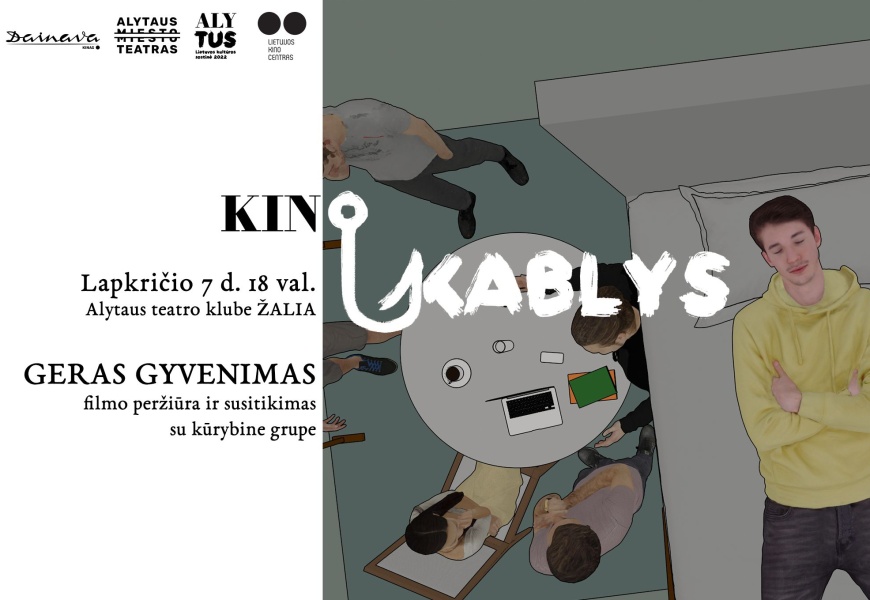 „Kino kablys“ kviečia į filmą ir susitikimą su kūrybine grupe „Kino kablys“ kviečia į filmą ir susitikimą su kūrybine grupe