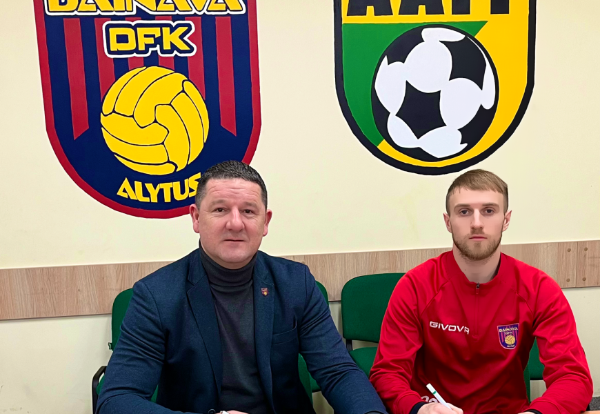 „Dainavos“ gretose lieka Artiomas Baftalovskyj