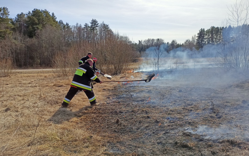 Prevencija dėl žolės gaisrų: pareigūnai į reidus vyks ir po darbo, ir savaitgaliais