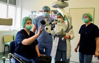 Alytaus rajono savivaldybė S. Kudirkos ligoninei nupirko oftalmologinį mikroskopą