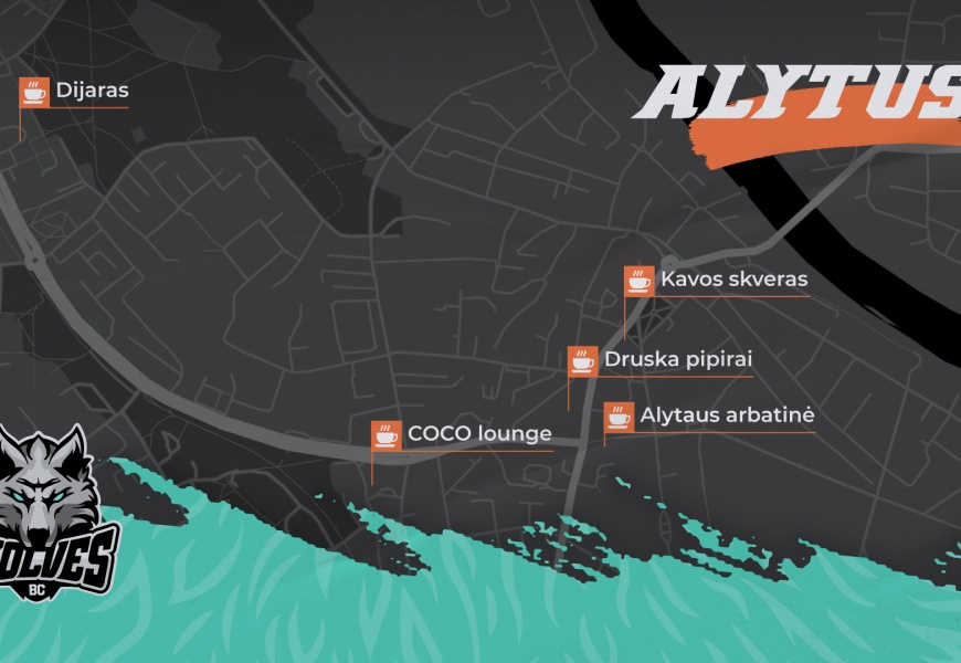 Alytaus kavinėse – unikalūs pasiūlymai „Wolves“ gerbėjams