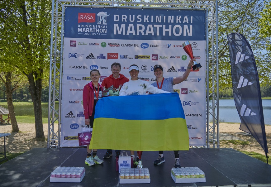 Pirmą kartą surengtame „RASA Druskininkai Marathon“ maratone triumfavo M. Dirsė ir ukrainietė Pirmą kartą surengtame „RASA Druskininkai Marathon“ maratone triumfavo M. Dirsė ir ukrainietė