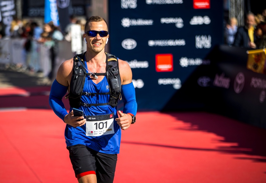 Maratonui Druskininkuose besiruošiantis olimpietis R. Guščinas: „Galvojau, kad tokie bėgimai – ne man“