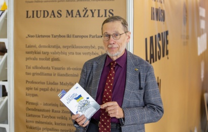 Prof. Liudas Mažylis kviečia į savo naujausios knygos pristatymą Alytuje