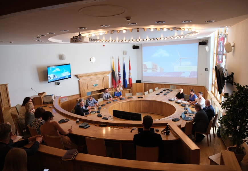 Savivaldybėje – apie atsinaujinančios energetikos bendrijas ir žaliąją energetiką