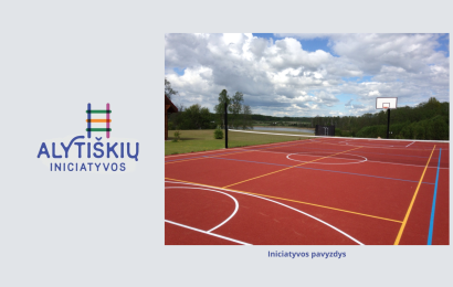 Tarp siūlomų Alytiškių iniciatyvų – daugiafunkcės sporto ir poilsio aikštelės įrengimas