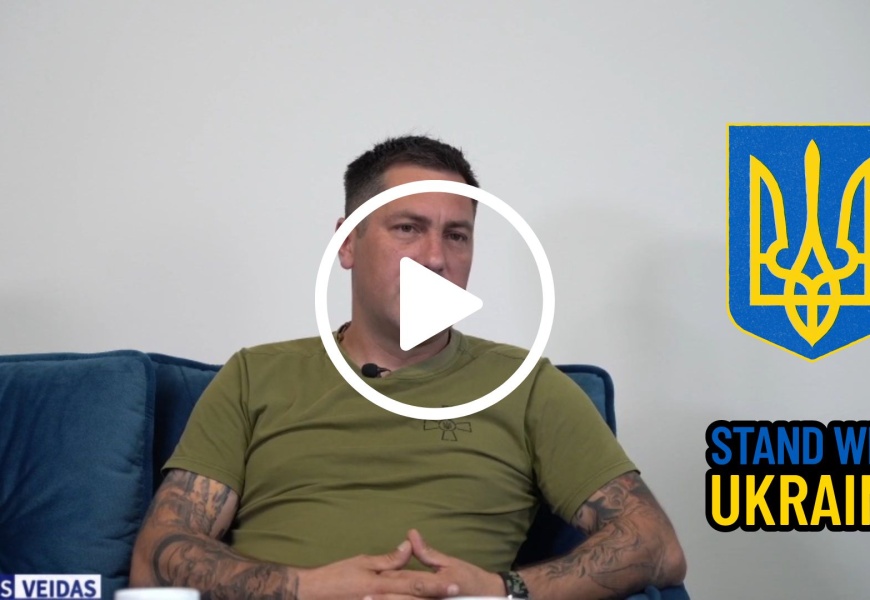 Iš pirmų lūpų apie tai kas vyksta karo fronte Ukrainoje.