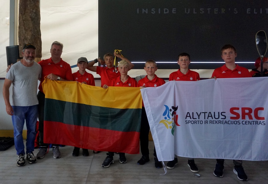 Pasaulio vaikų baidarių polo varžybose – įkvepiantis alytiškių pasirodymas