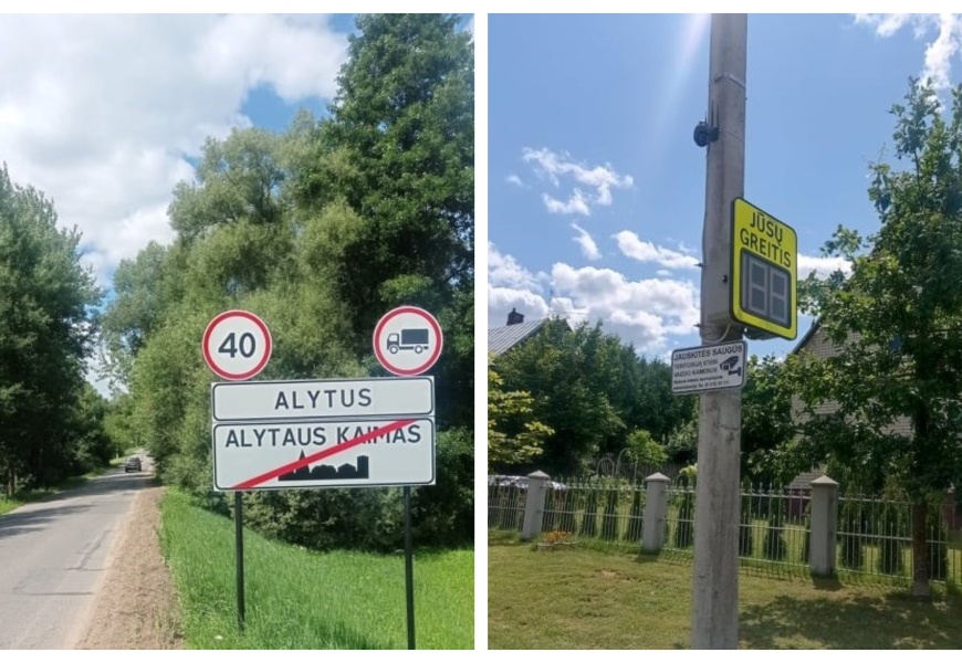 Druskininkų gatvėje Alytuje – krovininio transporto eismo apribojimai Druskininkų gatvėje Alytuje – krovininio transporto eismo apribojimai
